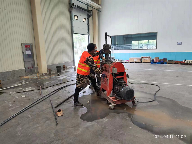 雨花厂房地面下沉塌陷注浆加固施工
